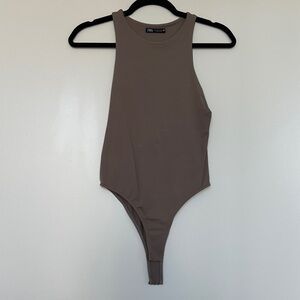 Zara bodysuit in Brown